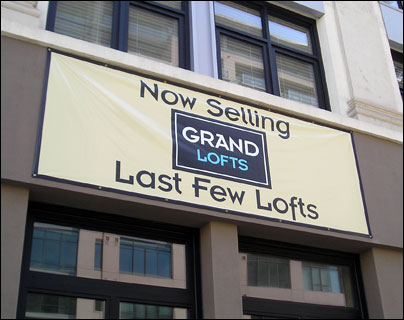 Commercial Signage Product Sheet Spread