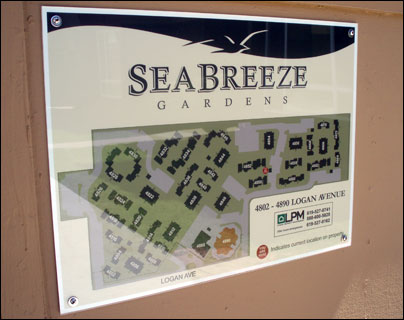 Commercial Signage Product Sheet Spread